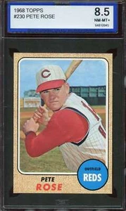 1968 TOPPS #230 PETE ROSE ISA 8.5 REDS NICELY CENTERED *ADT5122 - Picture 1 of 2