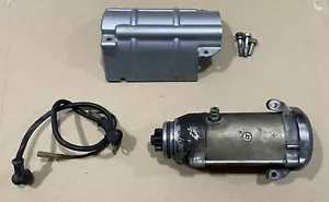 1979 Yamaha XS1100F 12V Starter Motor, Cable, Cover, Bolts - TESTED, WORKING - Picture 1 of 9