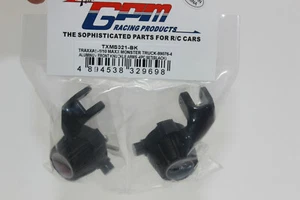 GPM TXM S021 BK schwarz Knuckle Arms Achsschenkel 1:10 MAXX  TRX 89076 NEU OVP  - Bild 1 von 6