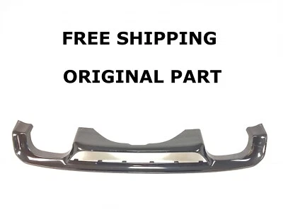 2015 2016 2017 2018 BMW X6 M rear bumper diffuser BLACK METALLIC 511-28056359 - Image 1 of 4