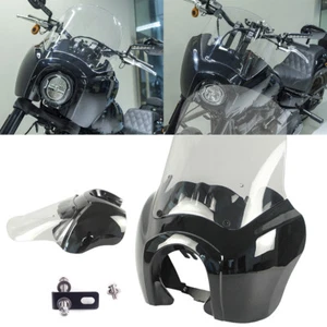 15'' Tall Fairing Windshield Kit For Harley Street Bob FXBB 107 2018-2022 FXST - Picture 1 of 12