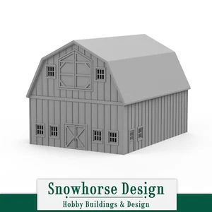 Barn | Countryside Collection (HO Scale 1:87) - Picture 1 of 5