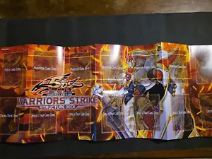 Yugioh Warrior's Strike Structure Deck w/ Official Yugioh Size Sleeves - Picture 1 of 3