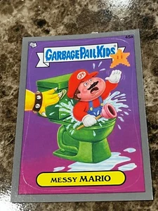 Garbage Pail Kids 2012 Silver Messy Mario - Picture 1 of 2