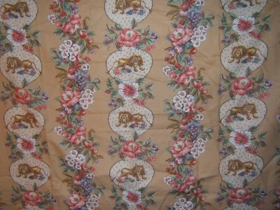 Brunschwig & Fils, Reino Pacífico, Restos, Floral con Leones, Var Clrs/Tamaño Foto 1 de 4