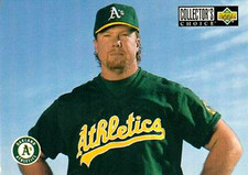 1994 Collector's Choice #330 Mark McGwire Oakland Athletics