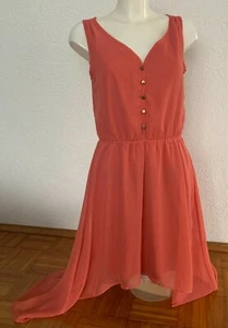 Ajc Abend/Sommer Damen Kleid , Gr. 38, Farbe: Pfirsich - Bild 1 von 7