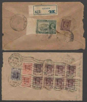 Birmania 1938-48 Cubierta Coleccion (33) Foto 1 de 4