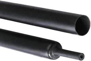85mm 3:1 HEAVY DUTY BLACK HEATSHRINK HEAT SHRINK TUBE - Picture 1 of 1