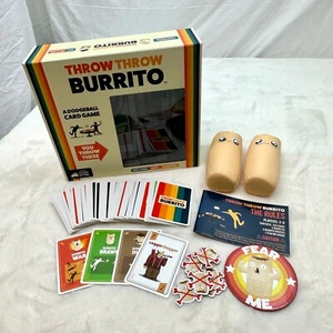 Throw Throw Burrito Dodgeball Card Game by Exploding Kittens 2019 100% Complete - Picture 1 of 8