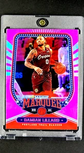 2020 2020-21 Panini Chronicles Marquee Pink Foil #257 Damian Lillard Insert - Picture 1 of 10