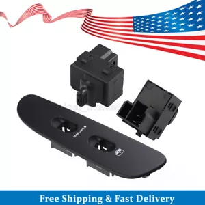Passenger Side Door Window Switch Panel Control & Bezel For Dodge Ram 1500 2500 - Picture 1 of 8