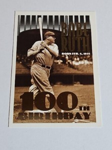 1995 Topps - No Topps Logo on Top Left Corner Babe Ruth(1)