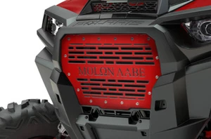 Custom Steel Grille for 17-18 Polaris RZR Turbo 1000 XP Grill MOLON LABE RZR Red - Picture 1 of 3