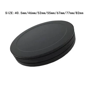 2x Portable Screw in Lens Filter Stack Caps Anti Scratched Filters Case Front - Picture 1 of 34