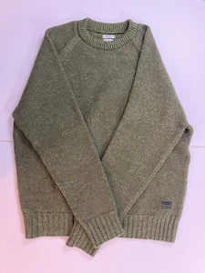Oobe Brand XL Green Wool Sweater Italy - Picture 1 of 9