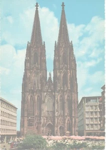 Koln Dom, Cologne Germany Color Postcard Unposted c1950s - Picture 1 of 1