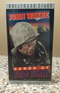 John Wayne - Sands of Iwo Jima (1949) VHS B&W - Picture 1 of 3