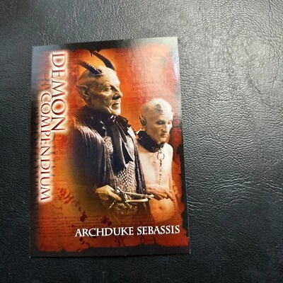 Jb99 Angel Season 5 Five 2004 #77 Demon Archduke Sebassis Leland Crooke - Image 1 of 2