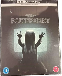 READ: FACTORY SEALED* Poltergeist Steelbook 4K Blu-Ray Limited Boxset - Picture 1 of 3