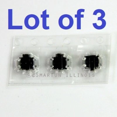 Lote de 3 Nokia Lumia 521 520 Botón de encendido Interruptor de volumen Botón Repuesto Foto 1 de 2