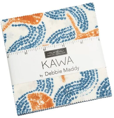 Kawa Moda Charm Pack 42 100% Cotton 5" Precut Fabric Quilt Squares - Image 1 of 2
