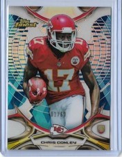 RARE 2015 TOPPS FINEST CHRIS CONLEY ROOKIE CARD RC #122 ~ 01/60 ~ UNIQUE FIRST