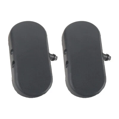 Pair Windshield Heated Washer Nozzles Spray Jet 4FD955987 4FD955988 for Audi A3 - Image 1 of 4
