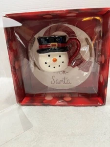 St. Nicholas Square Cookies for Santa Set- Plate & Mug - Picture 1 of 2