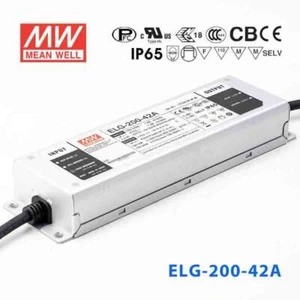 Mean Well ELG-200-42A Power Supply 200W 42V - Adjustable - Picture 1 of 5