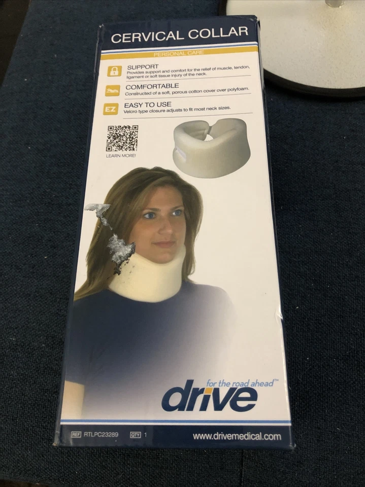 Collar cervical Drive Medical blanco, nuevo talla única para la mayoría Foto 1 de 1