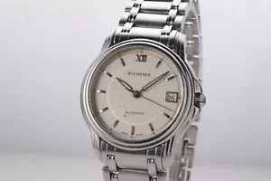 BUCHERER Archimedes Automatic Wristwatch 25 Jewels ADJ Ref. 2824-505 1970s - Picture 1 of 14
