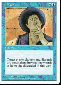 MAGIC THE GATHERING 5A EDICIÓN AZUL OLVIDE - Imagen 1 de 1