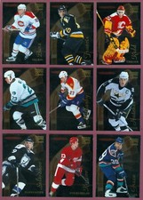 1996-97 PINNACLE ZENITH NHL HOCKEY CARD 1 TO 150 SEE LIST