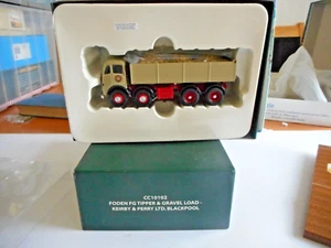Corgi Premium Ed CC10102 Foden FG Tipper & Gravel Load Keirby & Perry+Ltd E+Box. - Picture 1 of 12