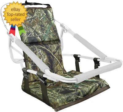 Tree Stand Seat Replacement, Adjustable Treestand Seats for Hunting, Comfortable - Image 1 of 4