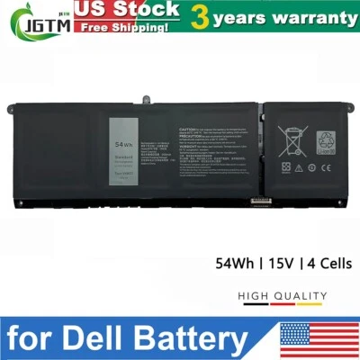 Batería V6W33 para Dell Inspiron 3510 5510 Latitude 3320 3330 Vostro 3515 54Wh EE. UU. Foto 1 de 4