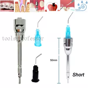 Short Dental Kerr Stropko Style Air Water Syringe Irrigator Irrigation Tip 3-Way - Picture 1 of 6