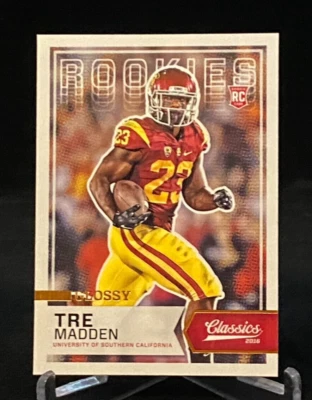2016 Panini Classics Glossy #283 Rookie Tre Madden USC Trojans - Image 1 of 2
