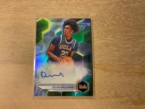 2023-24 Bowman Best University Basketball Devin Williams Refractor Auto 75/125 - Picture 1 of 2