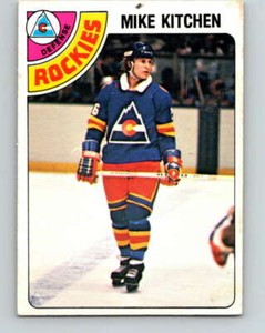 1978-79 O-Pee-Chee #338 Mike Kitchen  Colorado Rockies V25600
