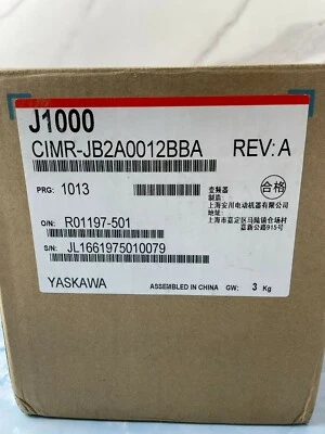 1PC YASKAWA CIMR-JB2A0012BBA CIMRJB2A0012BBA Inverter New Expedited Shipping - Image 1 of 4
