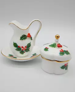 OBRA MAESTRA MARURI 1978 ENESCO PICHER Y PLATO CON TAPA NAVIDAD ACELY BARIES - Imagen 1 de 14