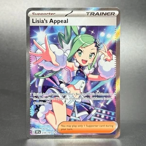 Pokemon Escarlata y Violeta: Chispas Surgentes #234/191 Lisia's Appeal Ultra Raro - Imagen 1 de 2