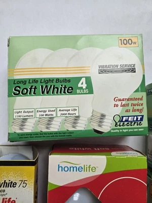 Vintage Lot GE  Incandescent Light 16 Bulbs 4 Packs x 4 Each Lot #01 - Image 1 of 4