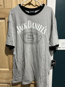 Jack Daniel's Old No 7 Whiskey Original Gray T Shirt Size 2XL NWT - Picture 1 of 5