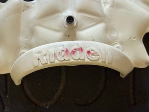 Casco de fútbol americano Riddell Revo VELOCIDAD parachoques trasero almohadillas para la vejiga adulto grande sólido - Imagen 1 de 4