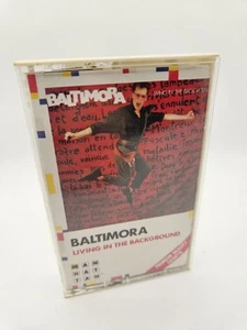 VTG Baltimora "Living In The Background" Cassette Tape / 1985 / Tarzan Boy - Picture 1 of 3