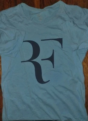 Nike Roger Federer Blue And Black T-shirt - Image 1 of 2