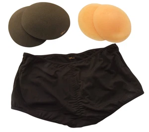 Butt Enlarger Panties for Flat Butts , Butt Lifting Shapewear removable gel pads - Picture 1 of 10